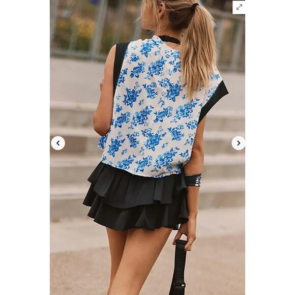 Free People Movement inspire printed tank - ivory toile combo - Picture 2 of 5